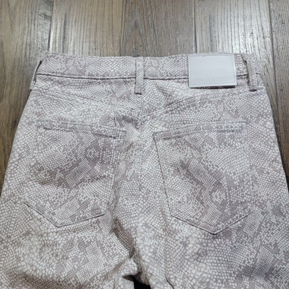 Denim Forum The Lola high rise skinny crop size 27 - Picture 6 of 8